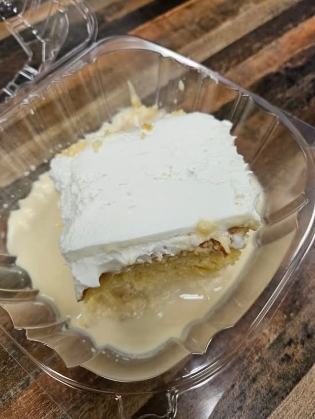 Tres Leches Cake.