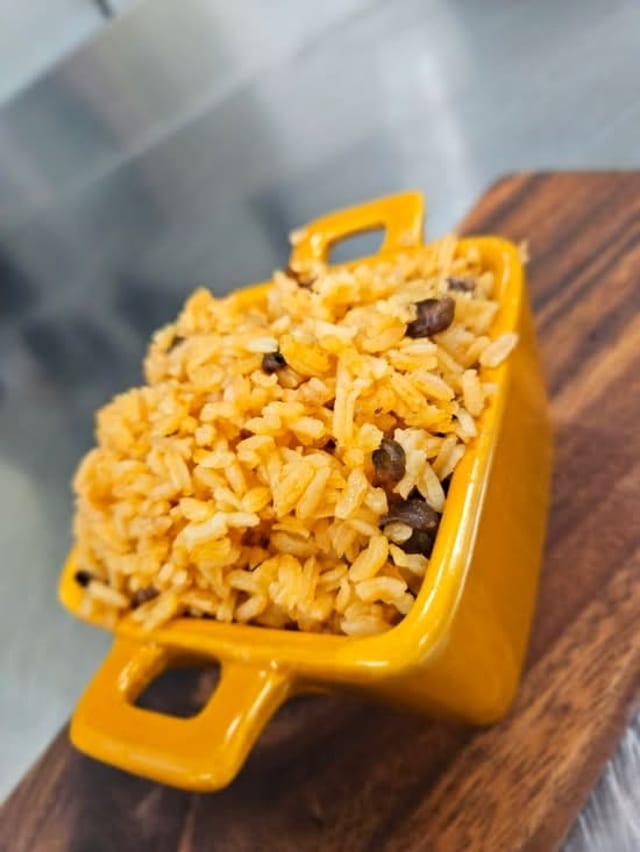 Yellow Rice and Peas.