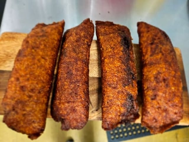 Alcapurria Yuca Beef.
