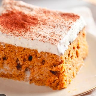 Pumpkin Tres Leches cake