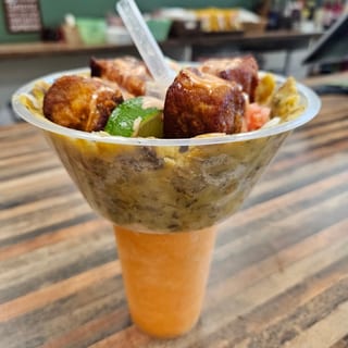 Tropical Therapy/ Mofongo-shake Combo