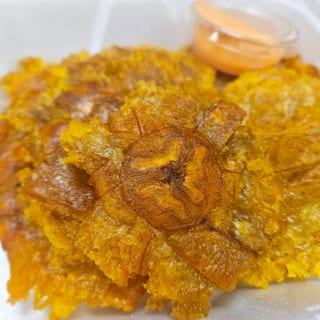 Fried Green Plantains/Tostones
