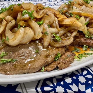 Bistec de Palomilla / Cuban style Steak